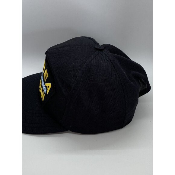 Korea Veteran Black Baseball Cap Hat Snap-back OSFM Vet Military Service - Picture 11 of 13